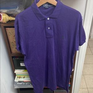 Vintage Polo by Ralph Lauren Men's Polo in Vibrant Purple